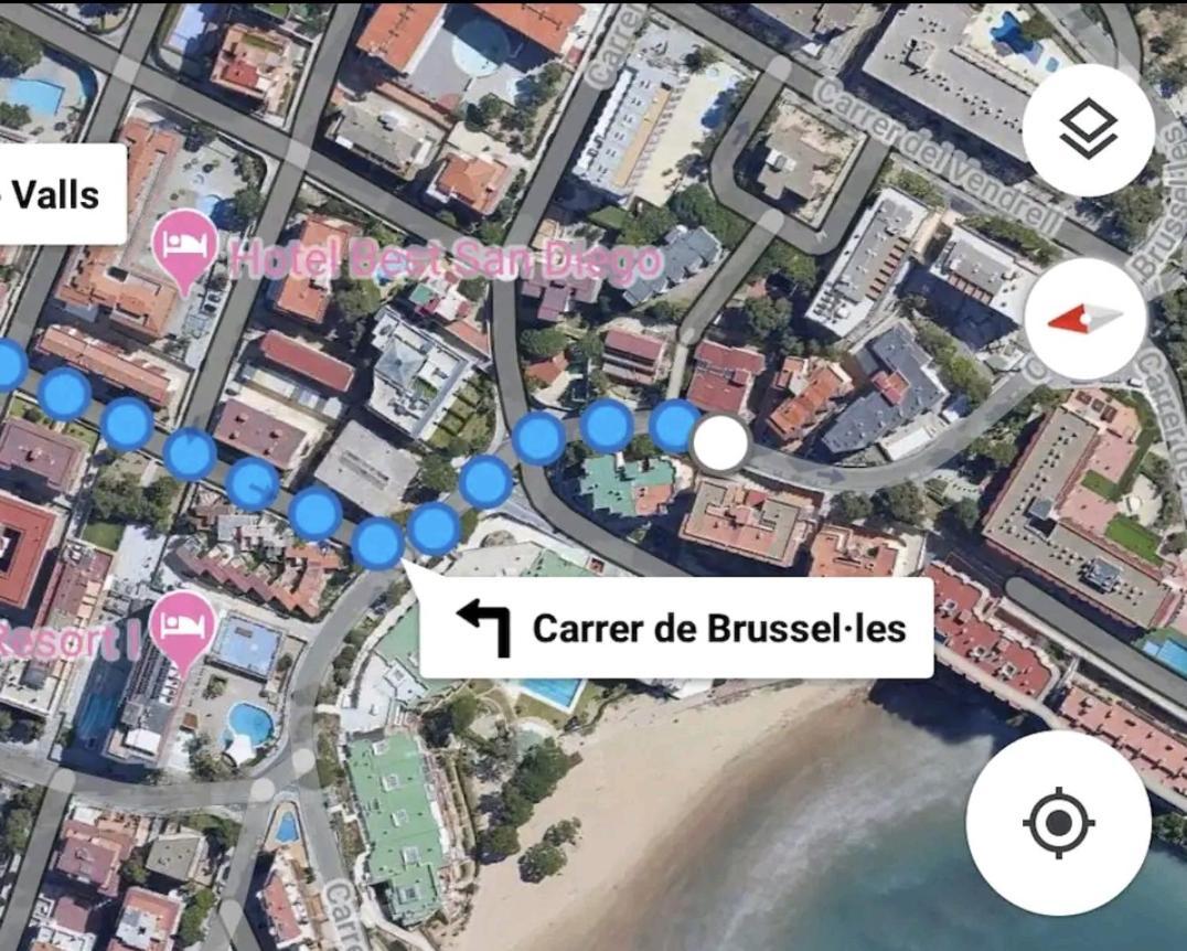 Apartamento Segunda Linea De La Playa Capellan Salou Dış mekan fotoğraf